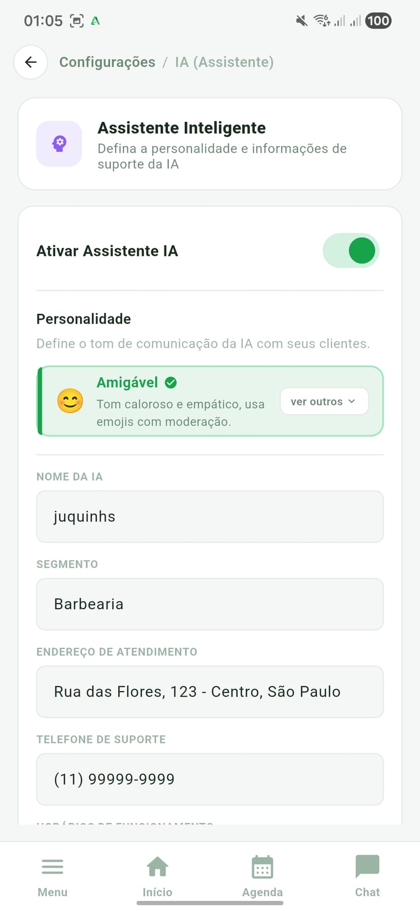 IA Assistente Agefy