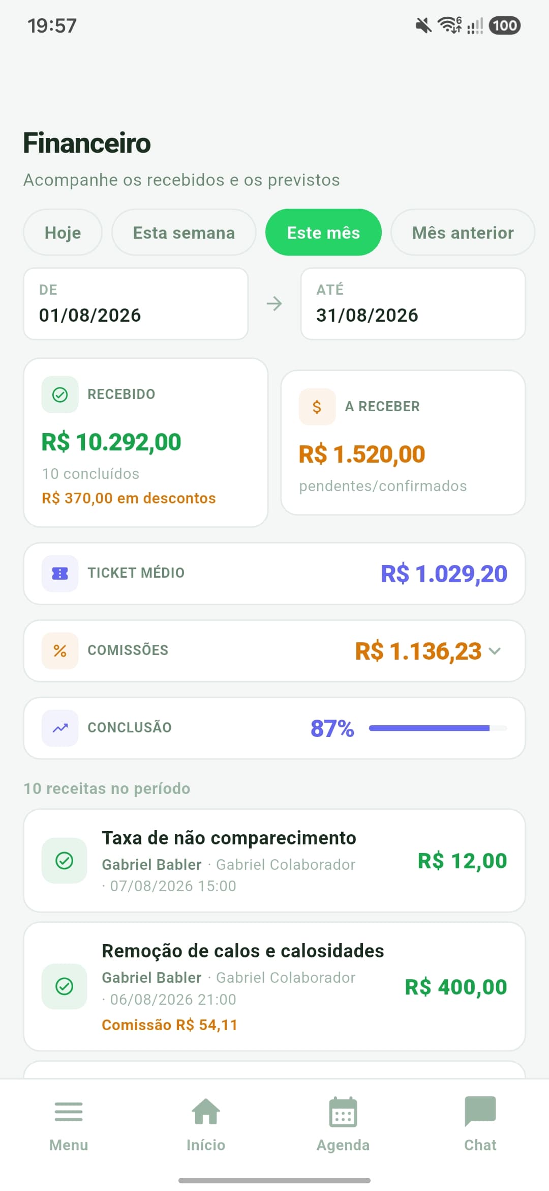 Financeiro Agefy